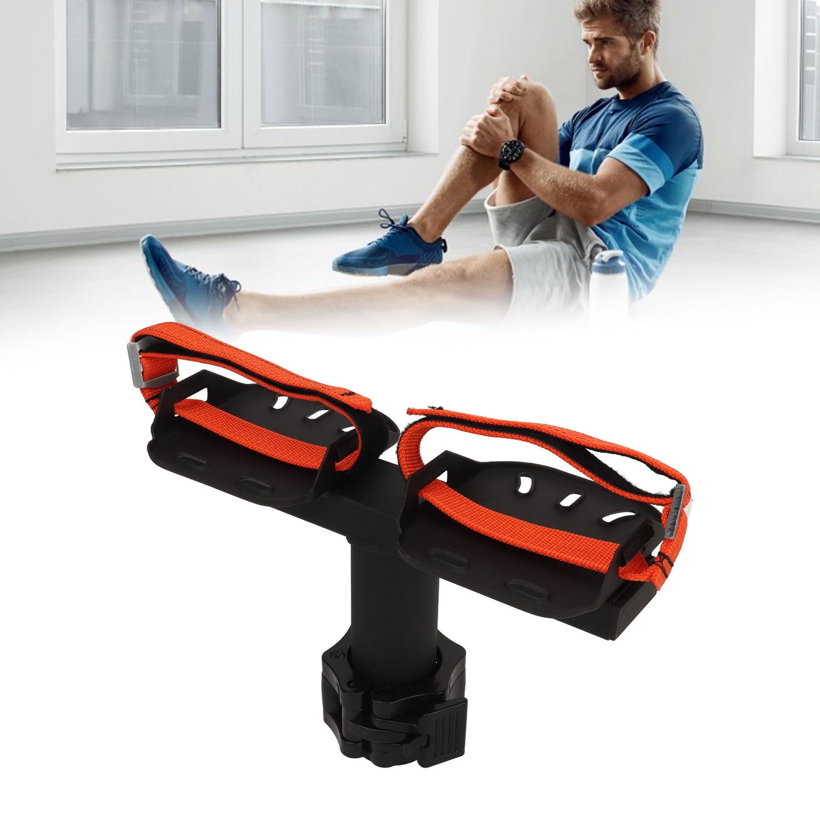 Tibialis Anterior Trainer Profesjonalny sprzęt do treningu siłowego Wytrzymała konstrukcja z nylonu i stali Udźwig 66 funtów do domowej siłowni Rozwój mięśni nóg