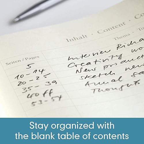 Vista 183 de LEUCHTTURM1917 - Cuaderno de tapa dura tamaño mediano A5-251 páginas numeradas para escribir y escribir en diario (Sol de raya, punteado)