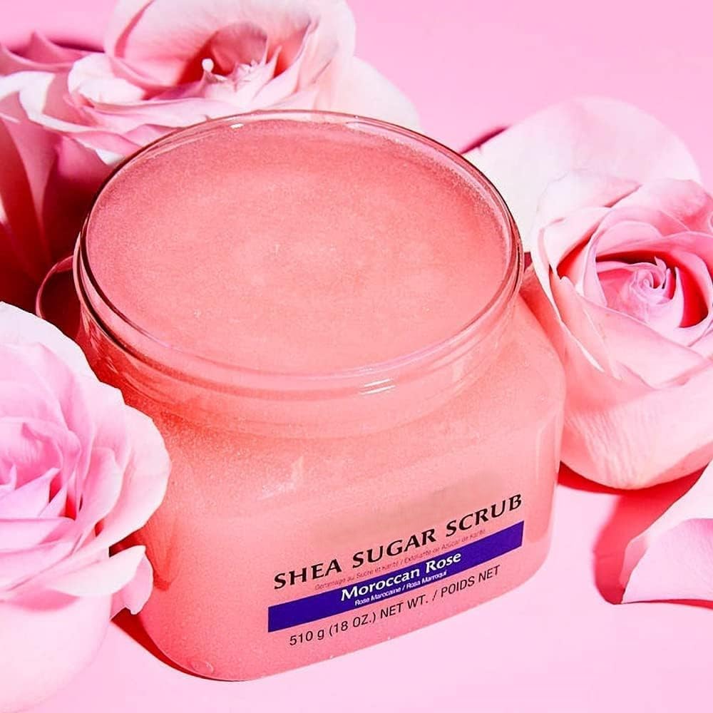 (Pack of 2) Moroccan Rose Shea Sugar Body Scrub