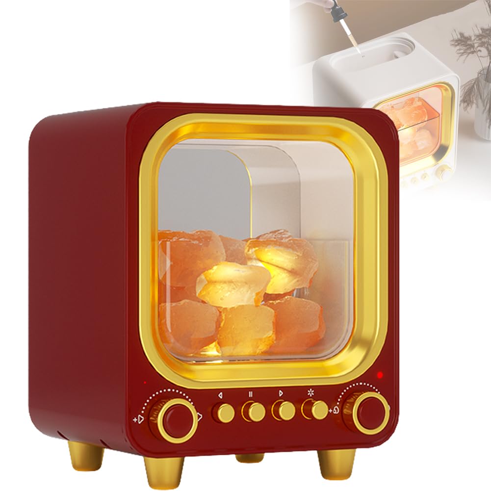 Difusor de aceites esenciales para TV, difusor de aromaterapia Bluetooth con tiempo de niebla de 6 a 8 horas y función de apagado automático, humidificador de audio de aromaterapia de 160 ml para red