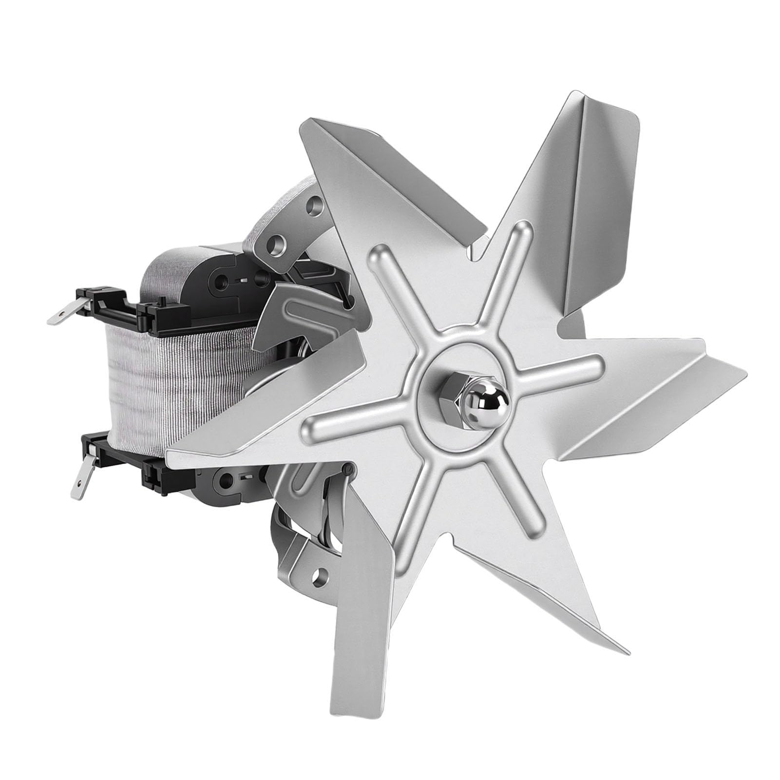 Motor de Ventilador de Horno de Secado, Motor de Ventilador de Convección de Aluminio de 6 Aspas para Aplicaciones Industriales de Temperatura Constante