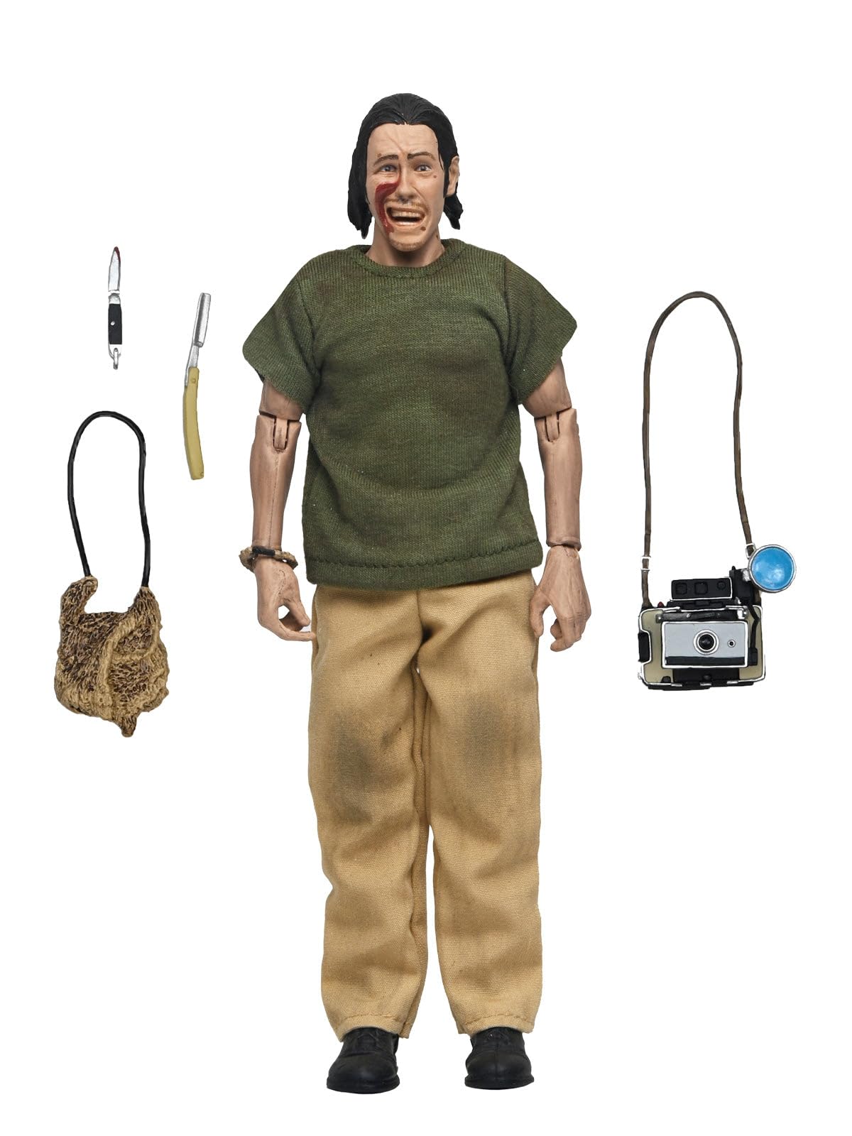 NECA The Hitchhiker 50th Anniversary Clothed Action Figure 20cm The Texas Chainsaw Massacre