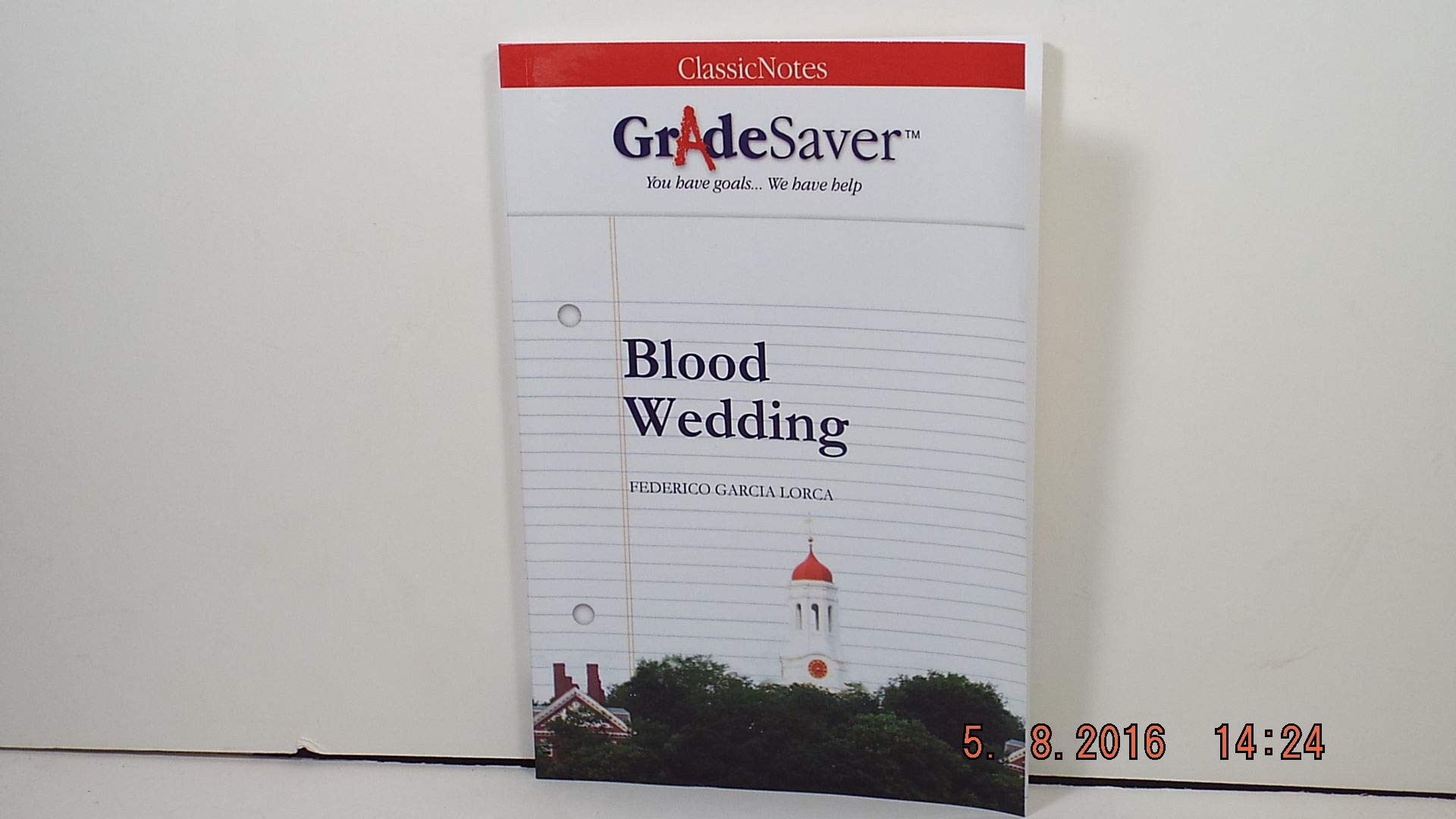 GradeSaver(TM) ClassicNotes: Blood Wedding