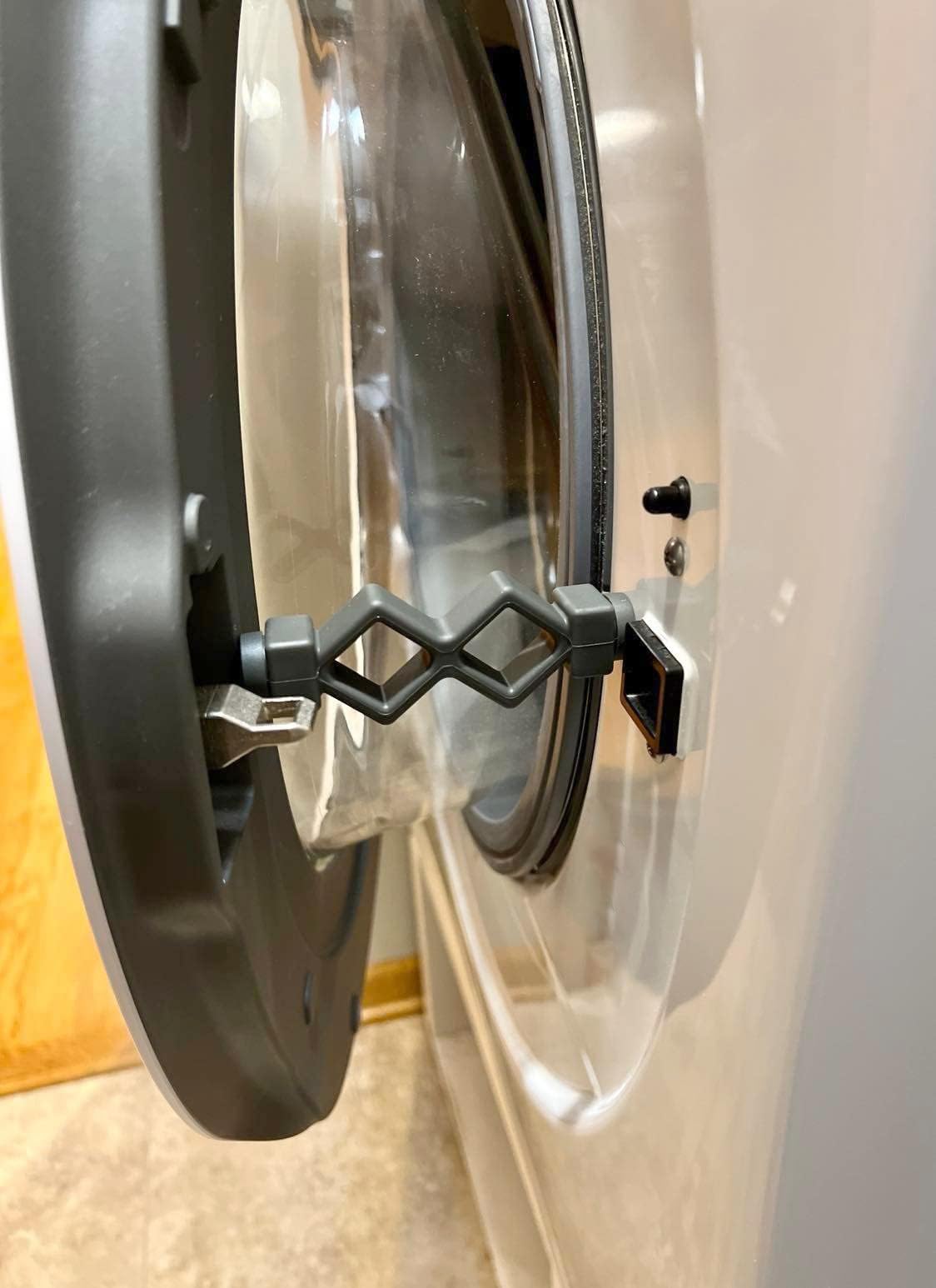 Varesee Short Washer Door Prop, “Shorter= Space Saver”, Short Front Load Washer Door Prop For Small Laundry Room, Keep Front Loader Door Open And Dry