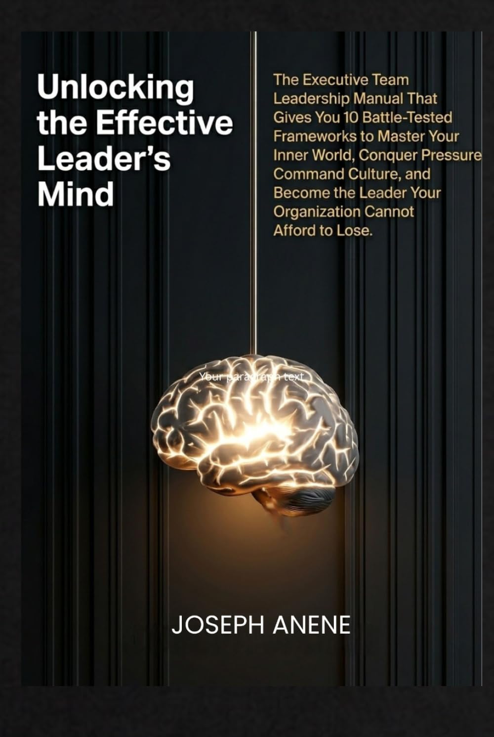 UNLOCKING THE EFFECTIVE LEADER’S MIND: The Executive Team Leadership Manual That Gives You 10 Battle-Tested Frameworks to Master Your Inner World, Conquer Pressure, Command Culture, and Become the Le