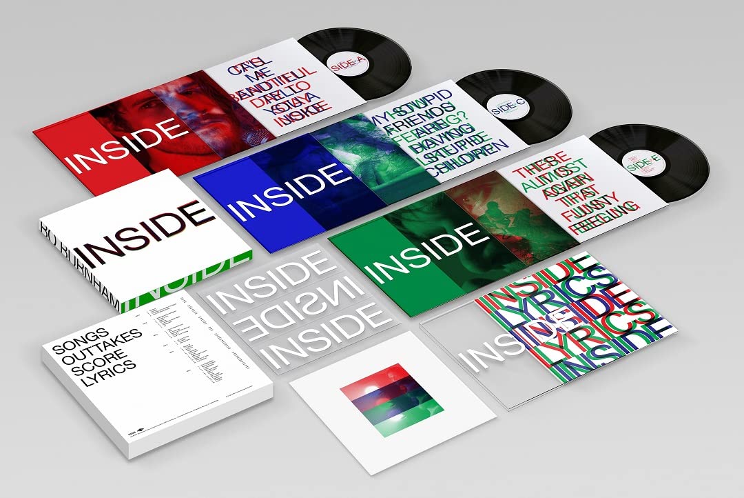 BURNHAM, Bo - Inside (Deluxe Edition) - limited 3xLP box set + booklet + inserts