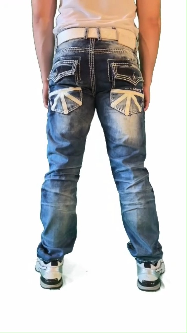 Jeans Denim Da Uomo Cipo & Baxx UNION Punto Spesso Taglio - Foto 7