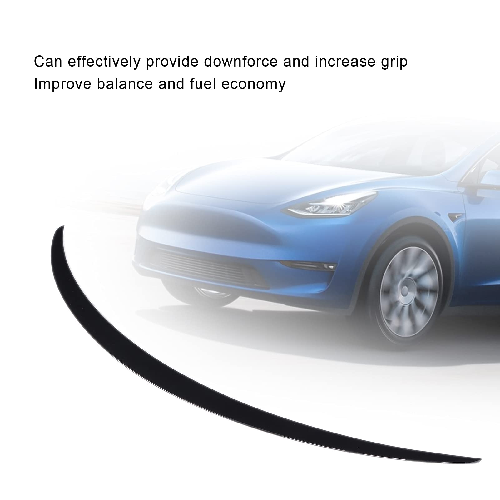 Spoiler Posteriore In Fibra Di Carbonio Per Tesla Model Y (2020-2023): Estetica E Aerodinamica Da Corsa - 2