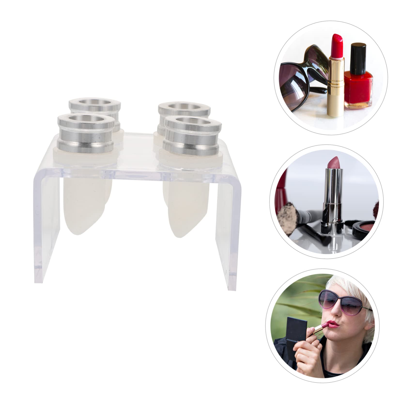 Beaupretty Lot De 3 Moules À Rouge À Lèvres En Silicone Pour Fabrication De Et Gloss Pour Cosmétiques Pour Crèmes À Lèvres Pour Rouge À Lèvres Gel De Silice