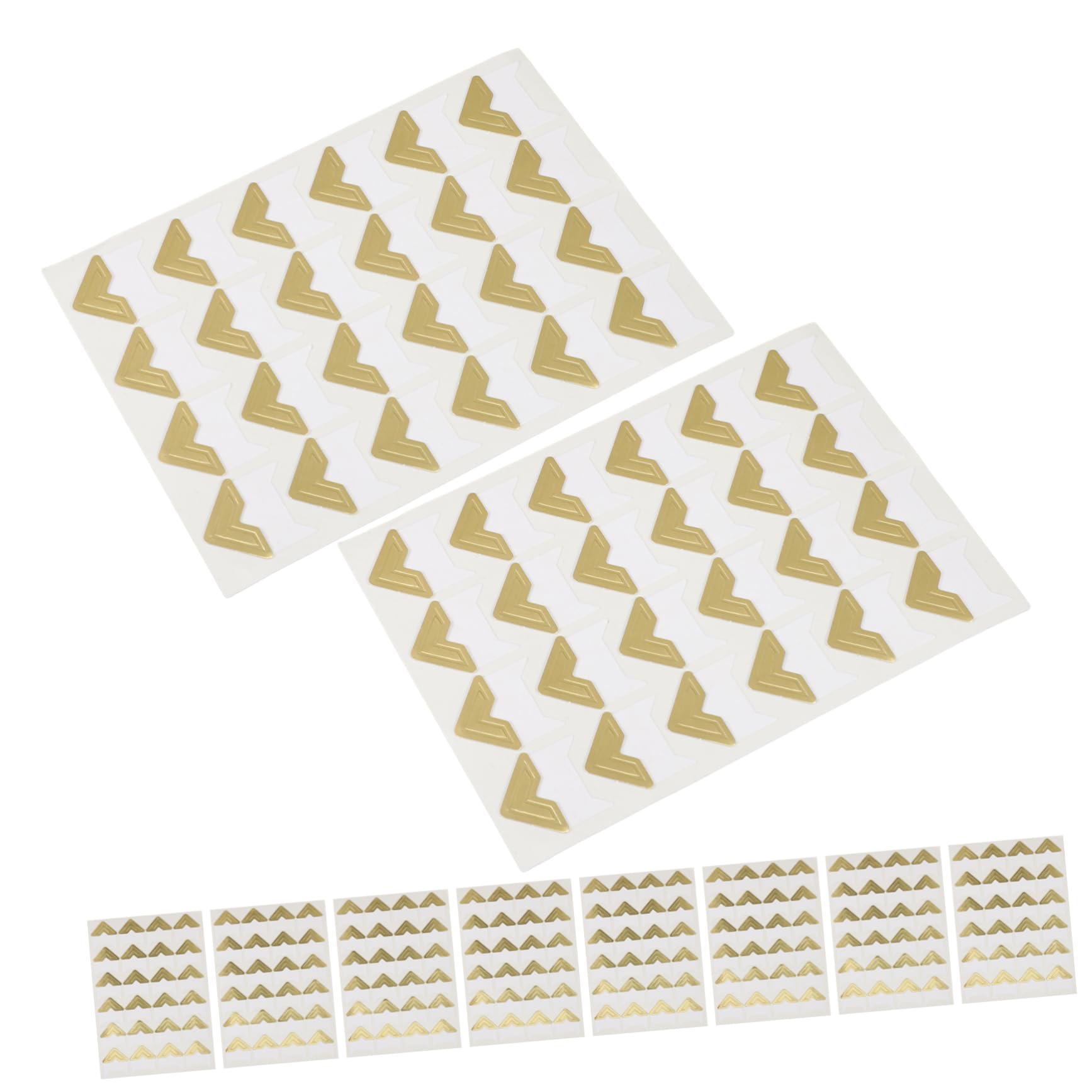 HAPINARY Self Adhesive Photo Corners 240pcs Scrapbook Decorations Photo Stickers for Scrapbooking