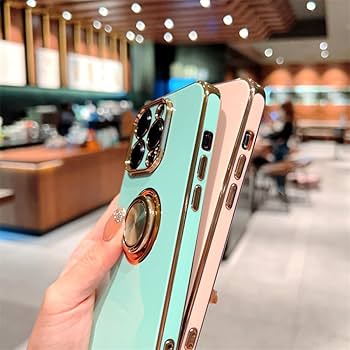強力磁気 iPhone 13pro 6.1インチ用 パープル 正方形ソフトクリアディープパープルケースiphone 14プロ