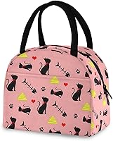 Vista 16 de Bolsa de almuerzo de astrología de bruja para mujeres y hombres, reutilizable, aislada, bolsa de almuerzo para oficina, trabajo, escuela, picnic