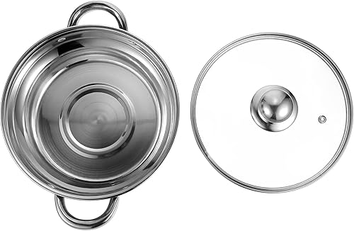 Vaporizador de acero inoxidable para mariscos, olla de cocina de vapor, olla de cocina de vapor, olla de cocción de alimentos, olla de inducción,