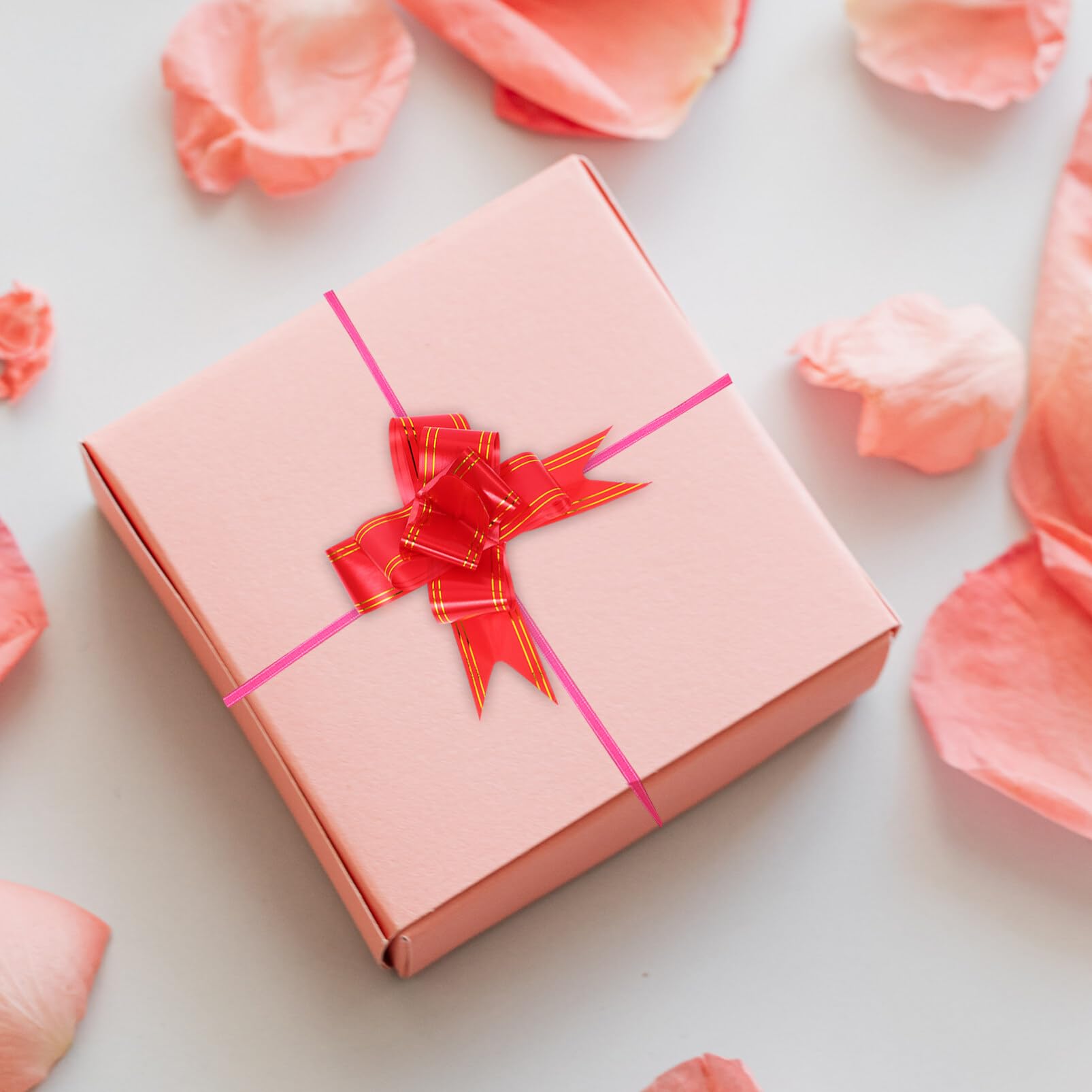 minkissy 100pezzi Fiocchi Auto Matrimonio in Grandi Fiocchi Da Tirare Per Decorazioni Interni Esterni Matrimonio Auto Per Preparativi Nozze