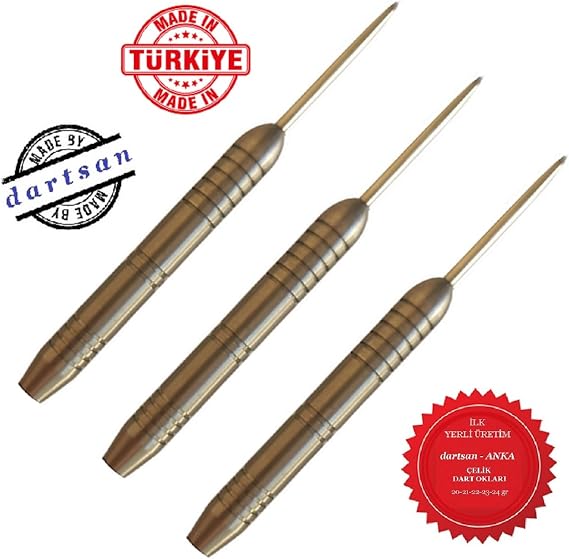 Anka Ilk Türk Malı Çelik Dart Oku 24gr