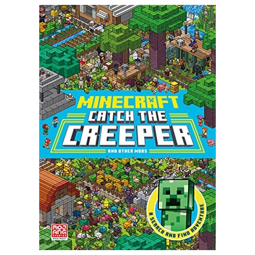 Minecraft Catch the Creeper and Other Mobs: Search for your favourite mobs in this official Minecraft Search and Find book! Perfect for kids into video games.