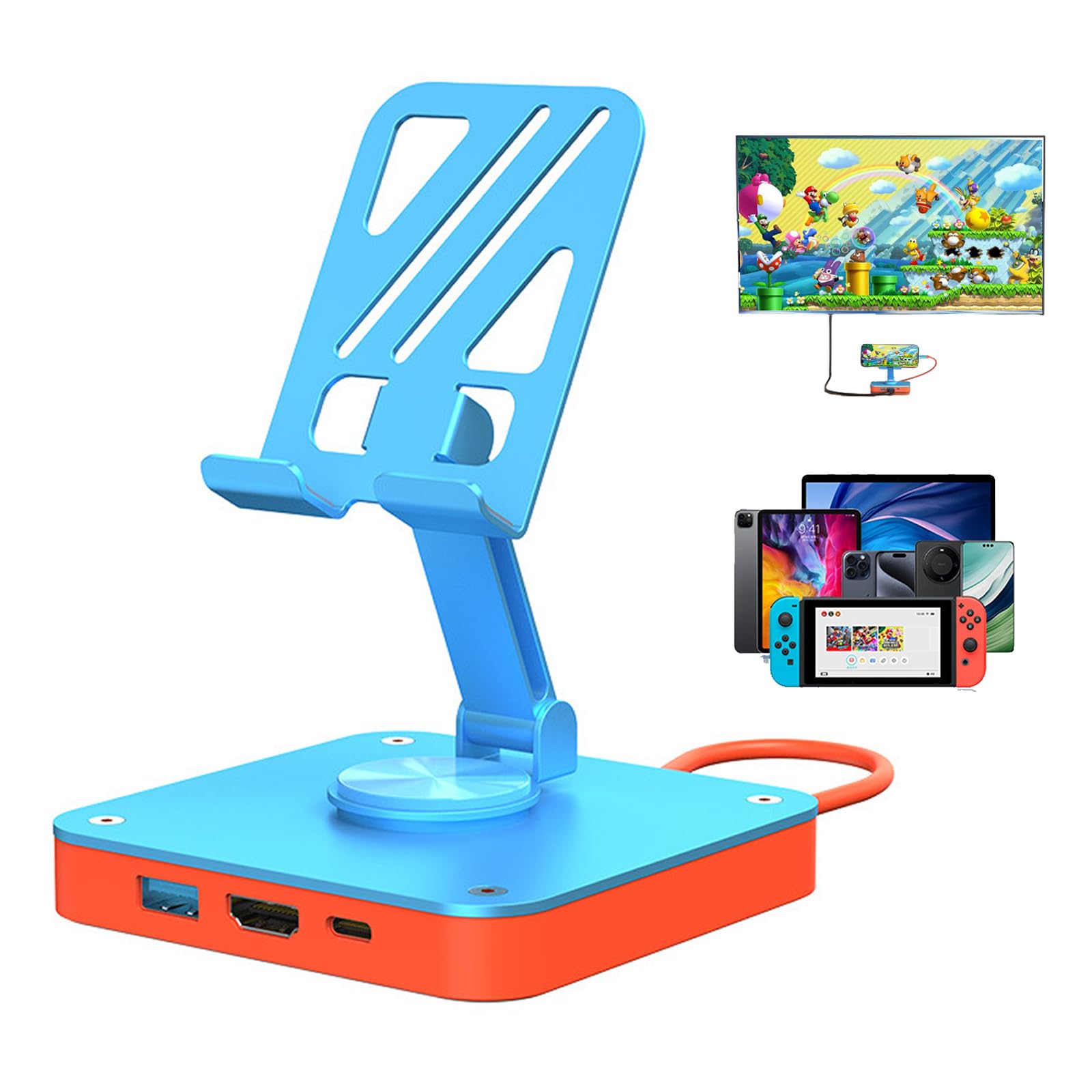 Amazon.co.jp: Switchドック 【新登場-スタンド収納&TV出力】 多機能PC