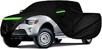 JinsenTGG Autótakaró Ponyva Mitsubishi L200 (2014-2024) - Vízálló Teljes Autóvédő Huzat Cipzárral és Szélrögzítő Pántokkal 1
