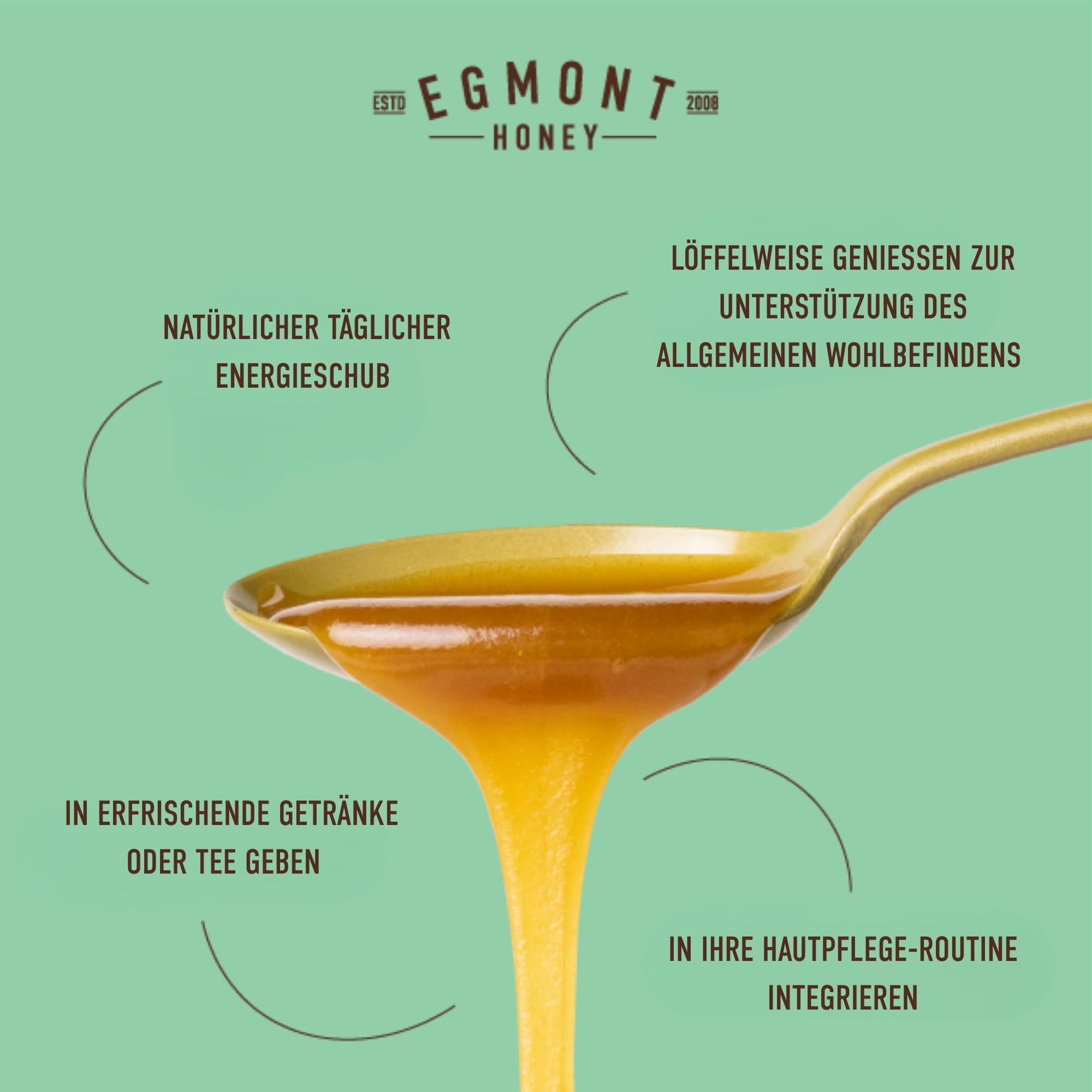 Egmont Honey Manuka Honig 459+ MGO 14+ UMF | 350 g Quetschflasche | 100% Reiner Manuka Honig aus Neuseeland, UMF & MGO-zertifiziert, Non-GMO, Koscher, Rückverfolgbar | aus Neuseeland