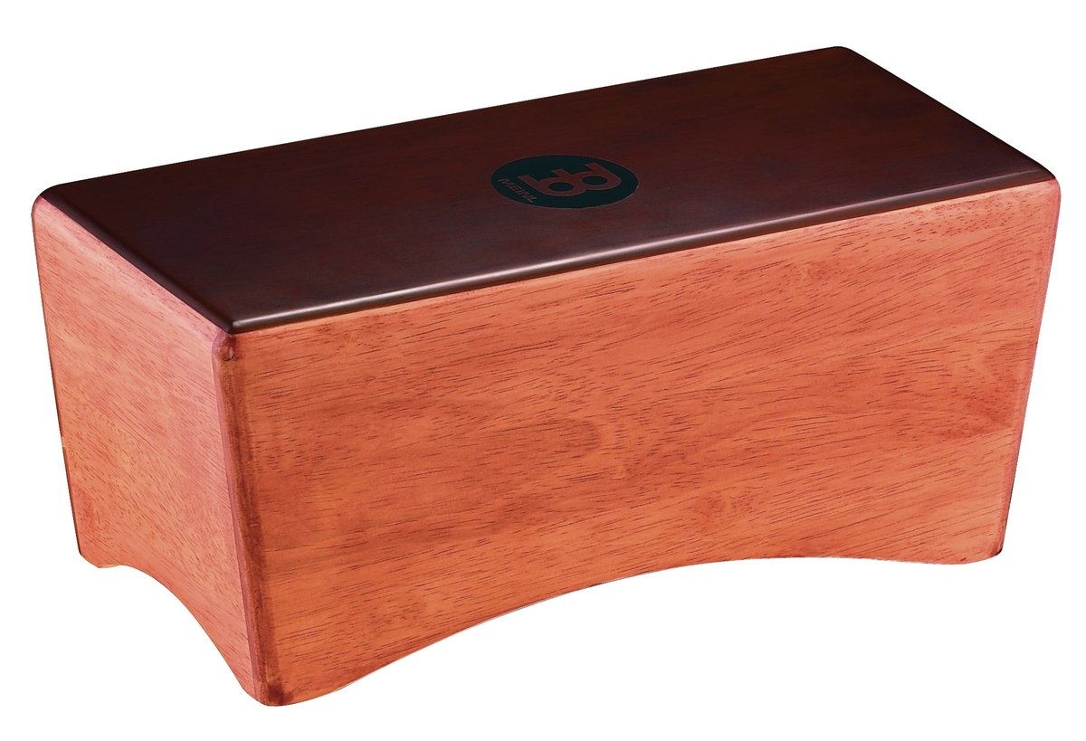 Meinl Percussion Bongo Cajon Instrument - Back-friendly Drum Box with Snare, Bass, and Bongo Sound - Playing Surface Brown (BCA1SNT-M)