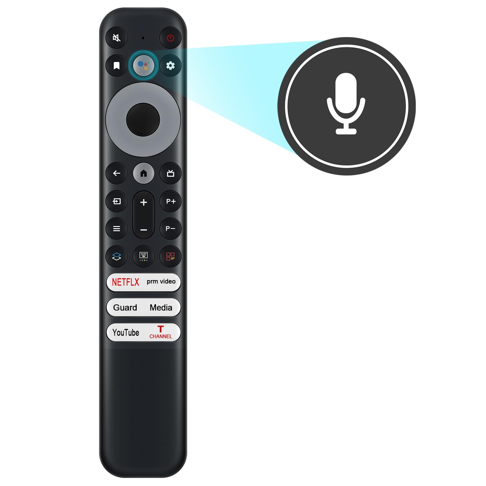 ALLIMY Sostuisci Vocale Telecomando adatto per TCL TV | FindTheDeal