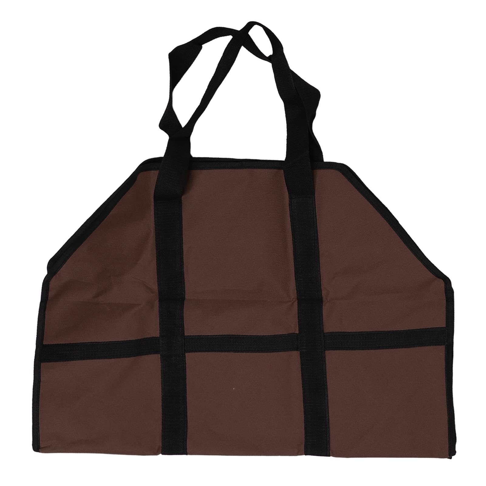 Canvas Firewood Log Carrier, 600D Oxford Cloth Large Firewood Carrier Bag With Handle Home Heating Camping Barbecue