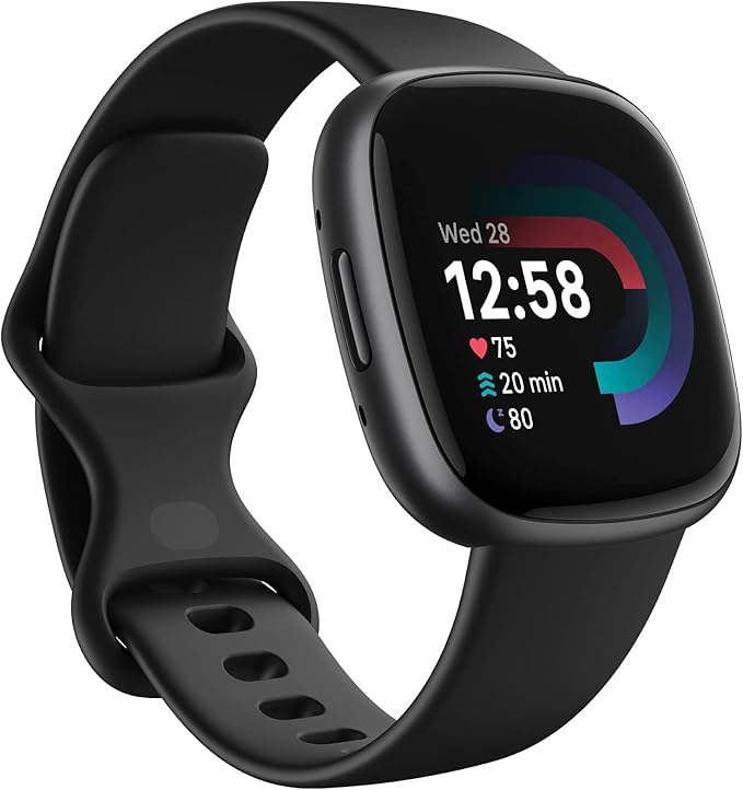 Google Fitbit Versa 4 Fitness Smartwatch with built-in GPS and up to 6 days battery life - compatible with iOS 15 or higher & Android OS 9.0 or higher
