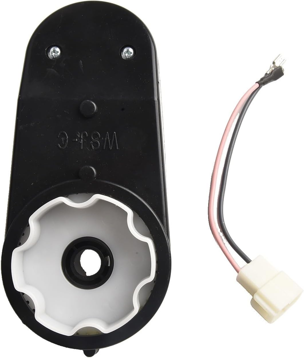 Electric Gearbox for Toy Cars, RS390 RS550 12V High Speed DC Gear Motor Replacement with Metal Intermediate Transmission, Low Noise Gearbox for Children's Ride-On Cars(RS390 12V 16000RPM)