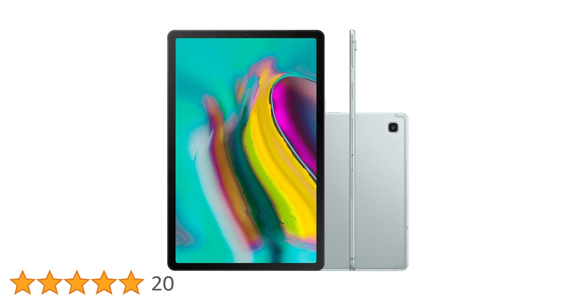 Tablet Samsung Galaxy Tab S5E, 64GB, Tela 10.5”, Octa Core, Prata