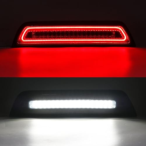 Miniatura 4 de R&F Auto Luz de freno LED estroboscópica de tercera con lente ahumada de repuesto para Tacoma 2016-2023 Limited SR SR5 TRD Off-Road TRD Pro Sport