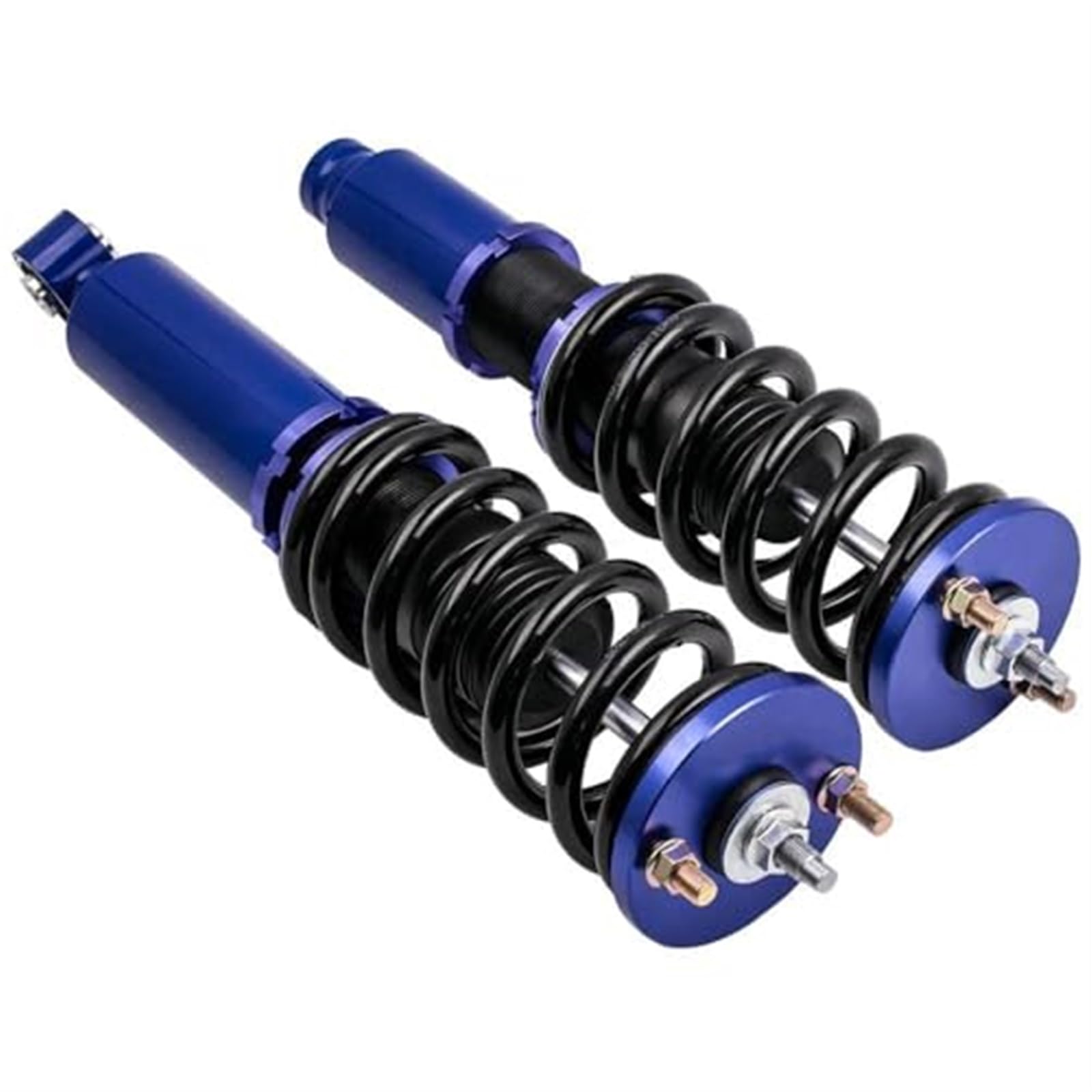 Wivplex Rozpórki sprężynowe pełnego zawieszenia pneumatycznego, dla CRV, CR-V 1996-2001 Amortyzatory Zestaw do obniżania Coilover o regulowanej wysokości Sprężyna zawieszenia pneumatycznego