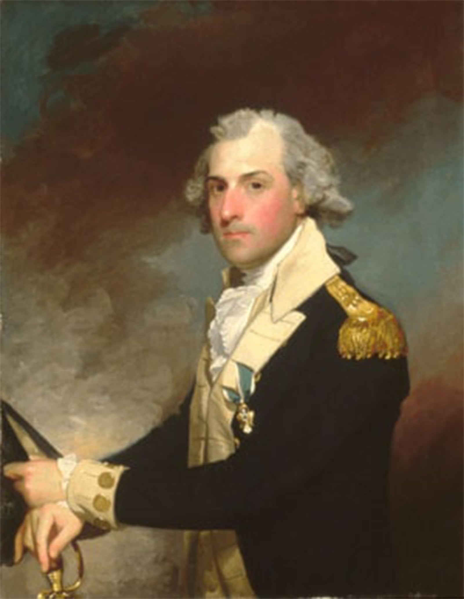 ARTXLXXBN Famous Print Painting Colorful Art Print Matthew Clarkson by Gilbert Stuart Canvas Art Decorations for Home Decor 60x90cm