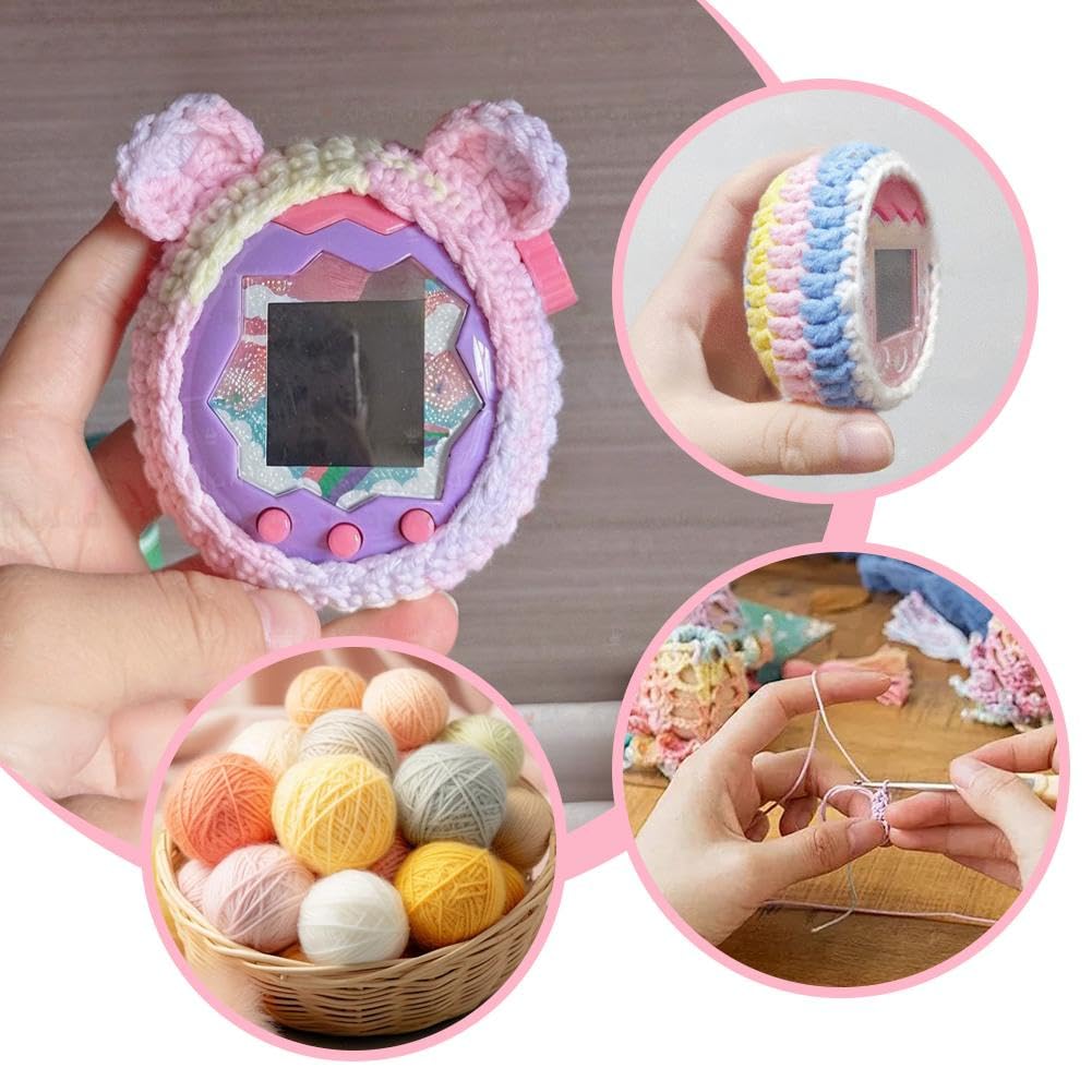 Amazon.co.jp: たまごっちパラダイス対応手編み糸ケース、電子ペット