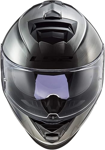 Miniatura 8 de LS2 - Casco integral Assault para motocicleta con visera solar