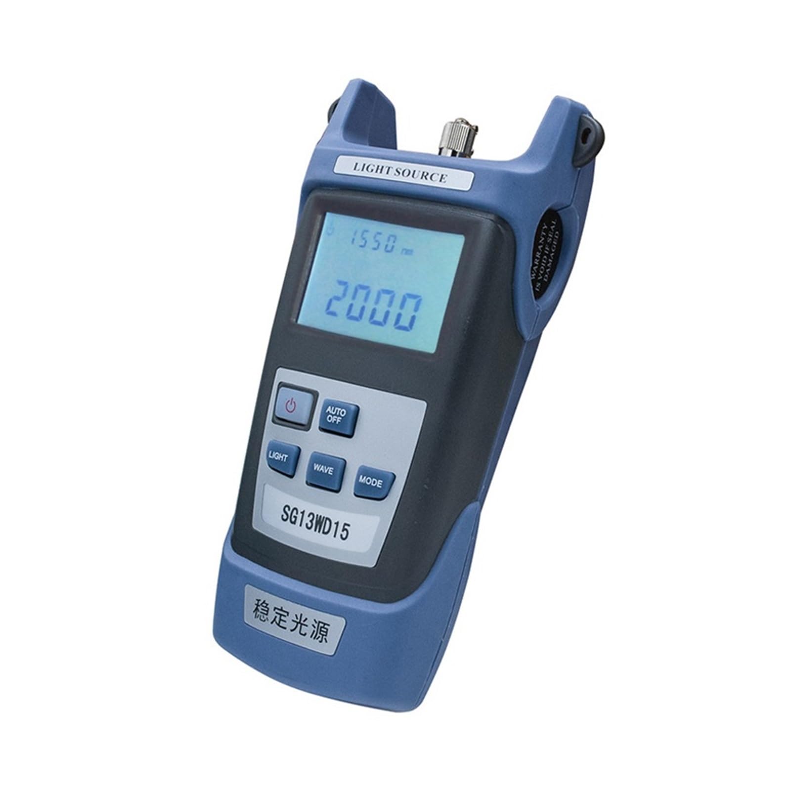 Ręczne Źródło Światła Światłowodowego SG13WD15, Tester Światłowodowy FTTH 1310/1550nm Instrument Komunikacyjny