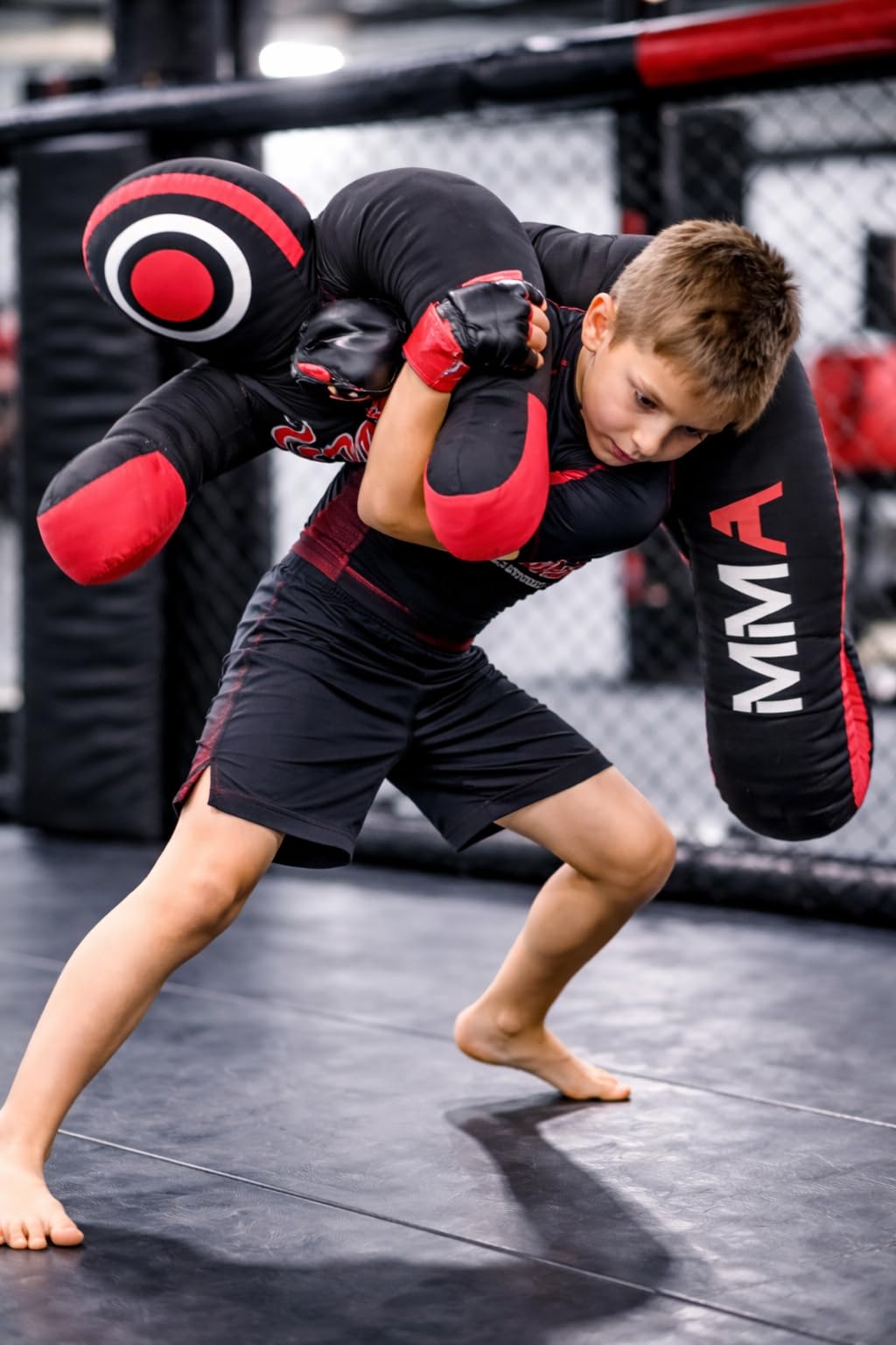 FNine MMA Grappling Dummy, für Judo, Wrestling, Brazilian Jiu Jitsu, Submission und Throwing UNFILLED Canvas Bag