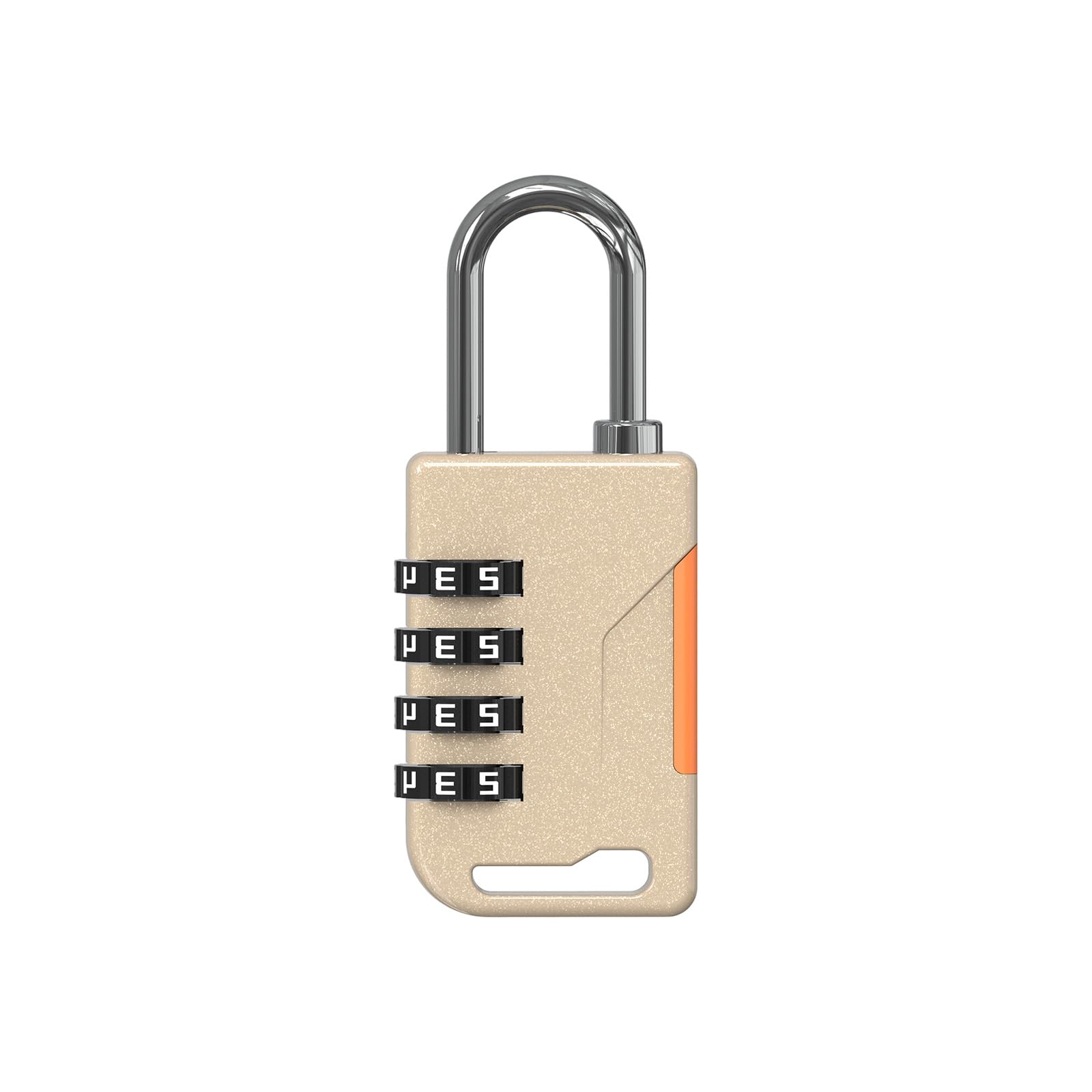 4 Digit Luggage Password Padlock Combination Keyless Unlocks AntiTheft Padlock for School Lockers, Gym Combination for