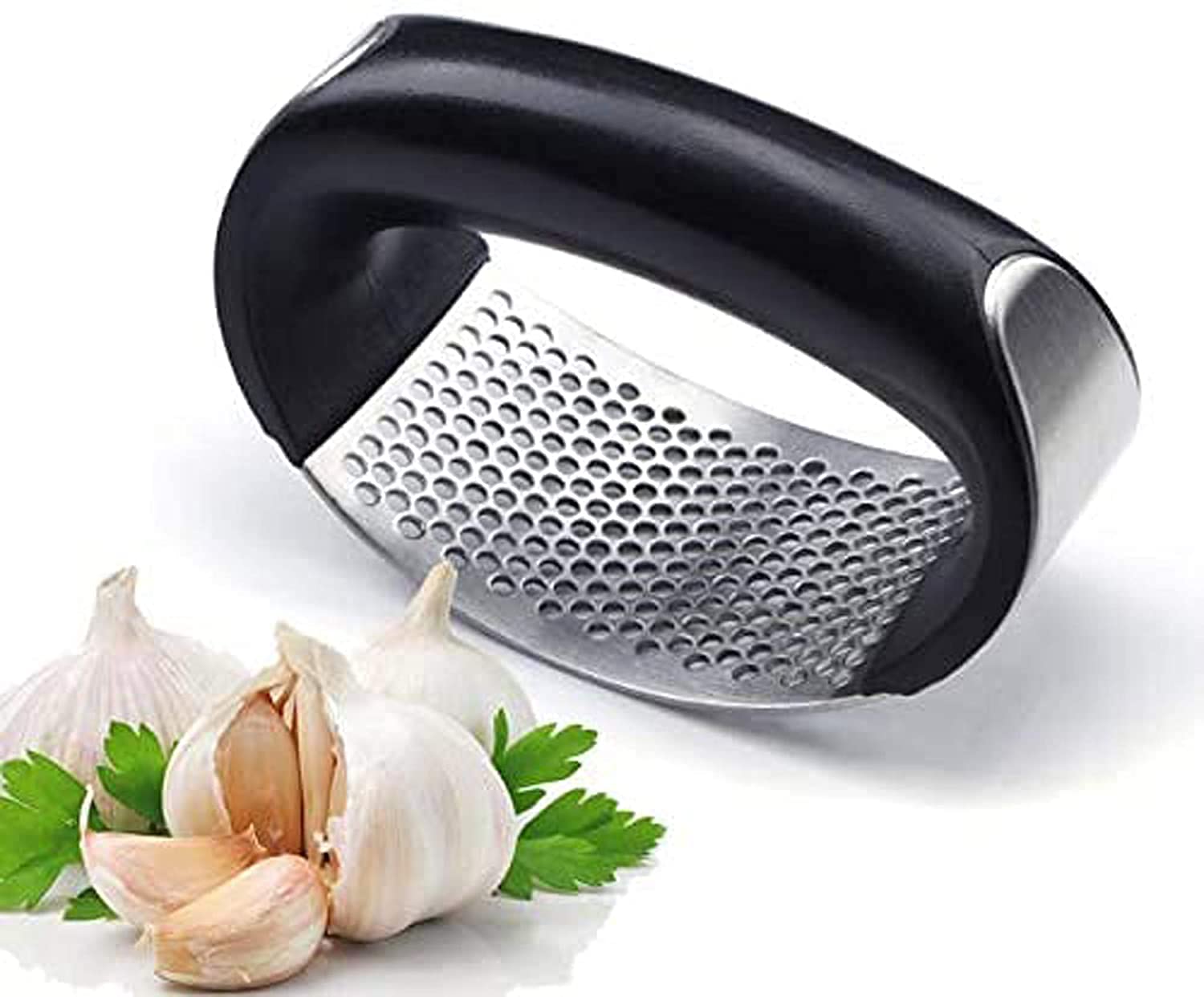 Indian Kitchen Magic Stainless Steel Garlic Press / Garlic Crusher 1 Piece (B0B12P4Y88) Amazon Price History, Amazon Price Tracker