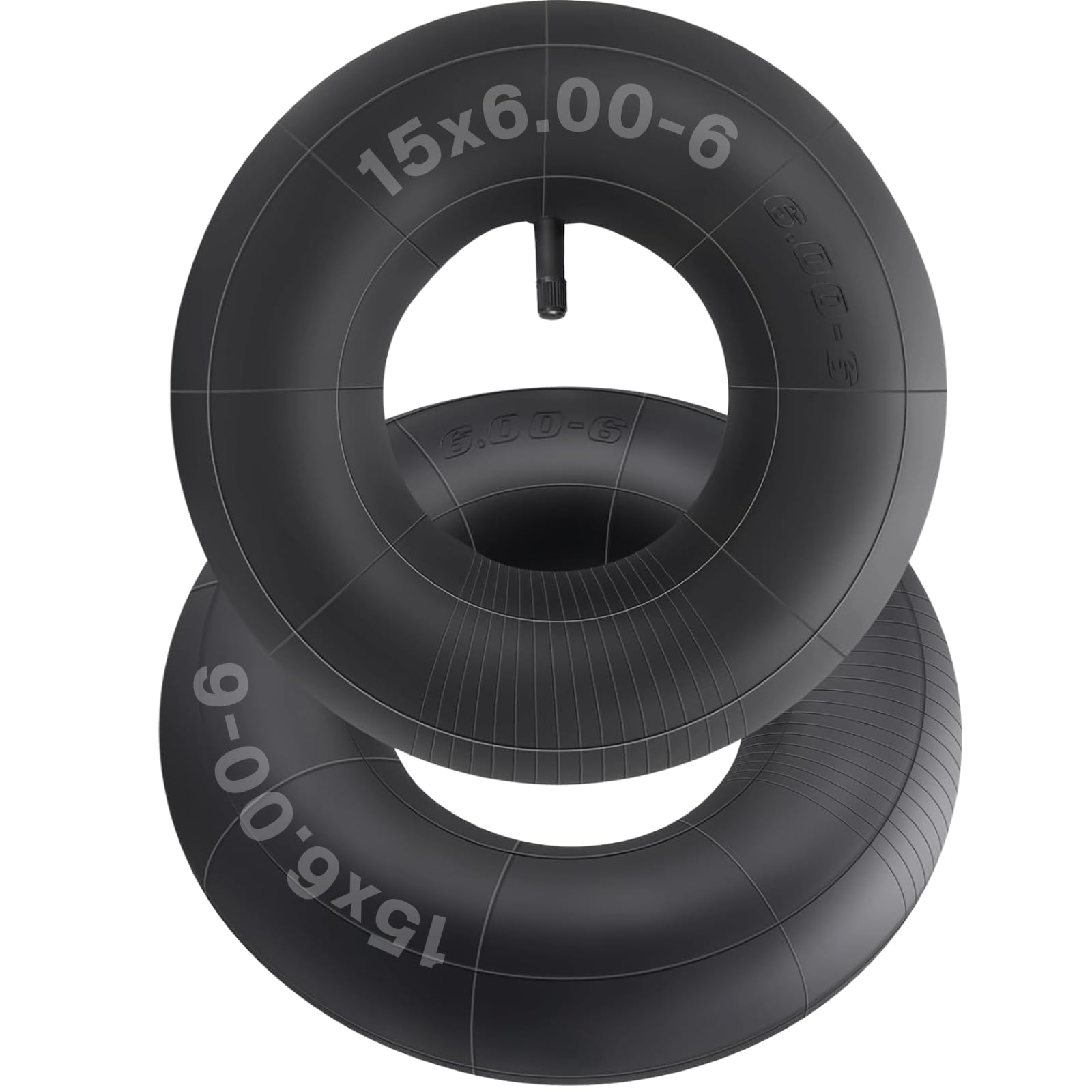 2 cámaras de aire 15x6.00-6 TR-13 vástago recto para cortacésped tractor ATV