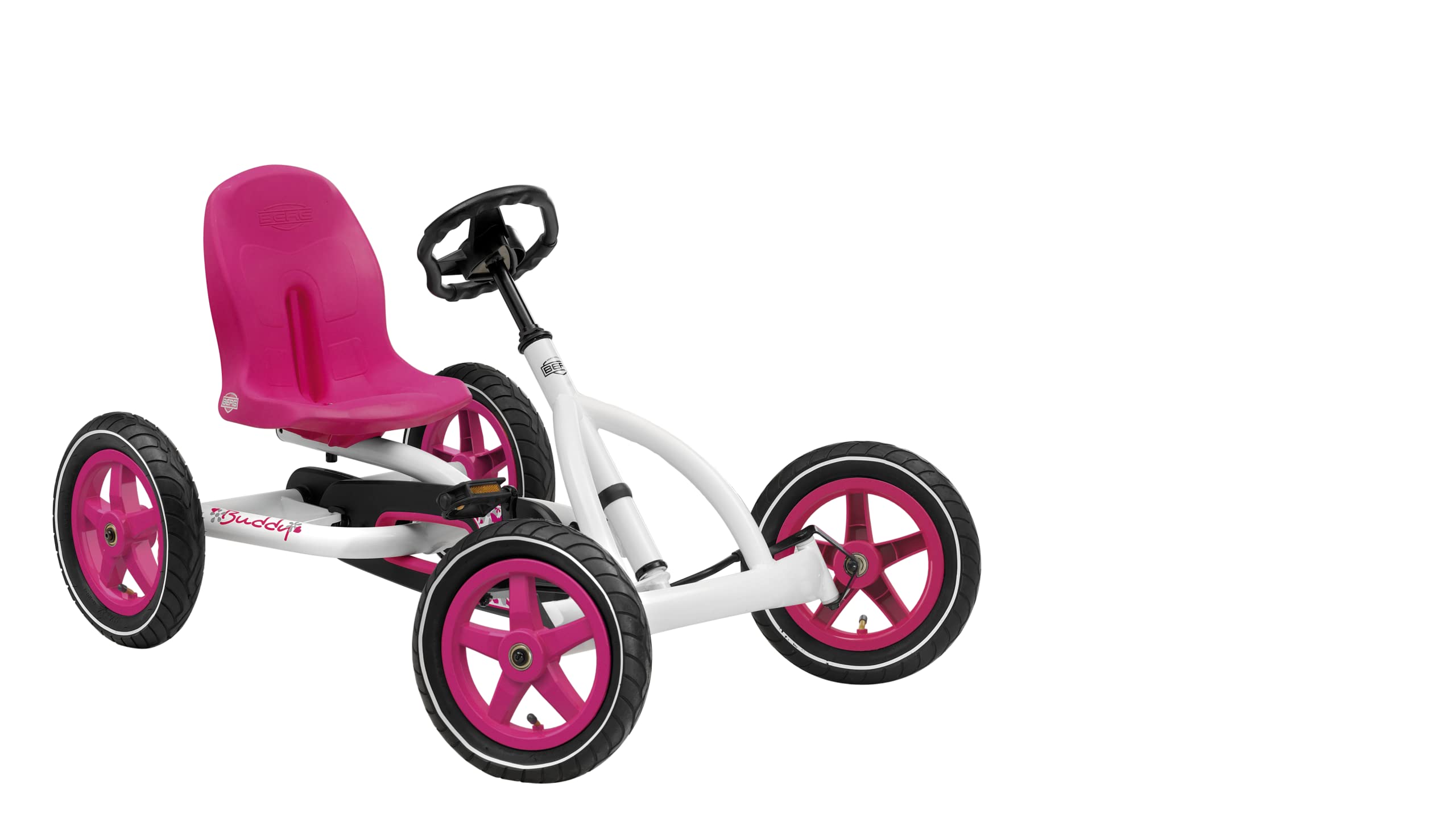 berg pedal go-kart buddy white limitiert Gokart White, Car, Safety and Stability, Kids Toy for Children Toys & Games Sram vs Shimano so you can carry Size:L  windbreaker SHIMANO PD-EH500; SPD Bike