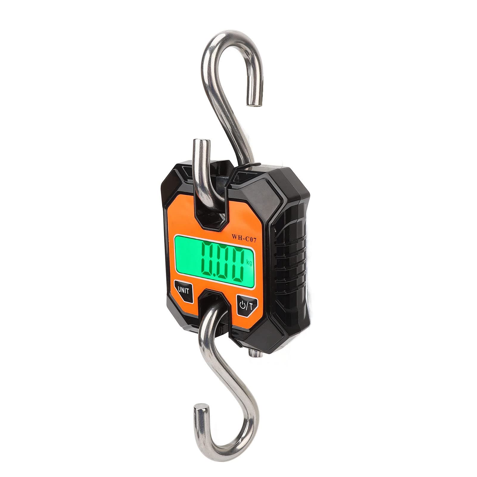 Cyfrowa waga wędkarska Elektroniczna waga hakowa z podświetlanym wyświetlaczem LCD Bardzo dokładna waga od 0,2 kg do 100 kg Przenośna waga wisząca do bagażu Polowanie Wędkarstwo