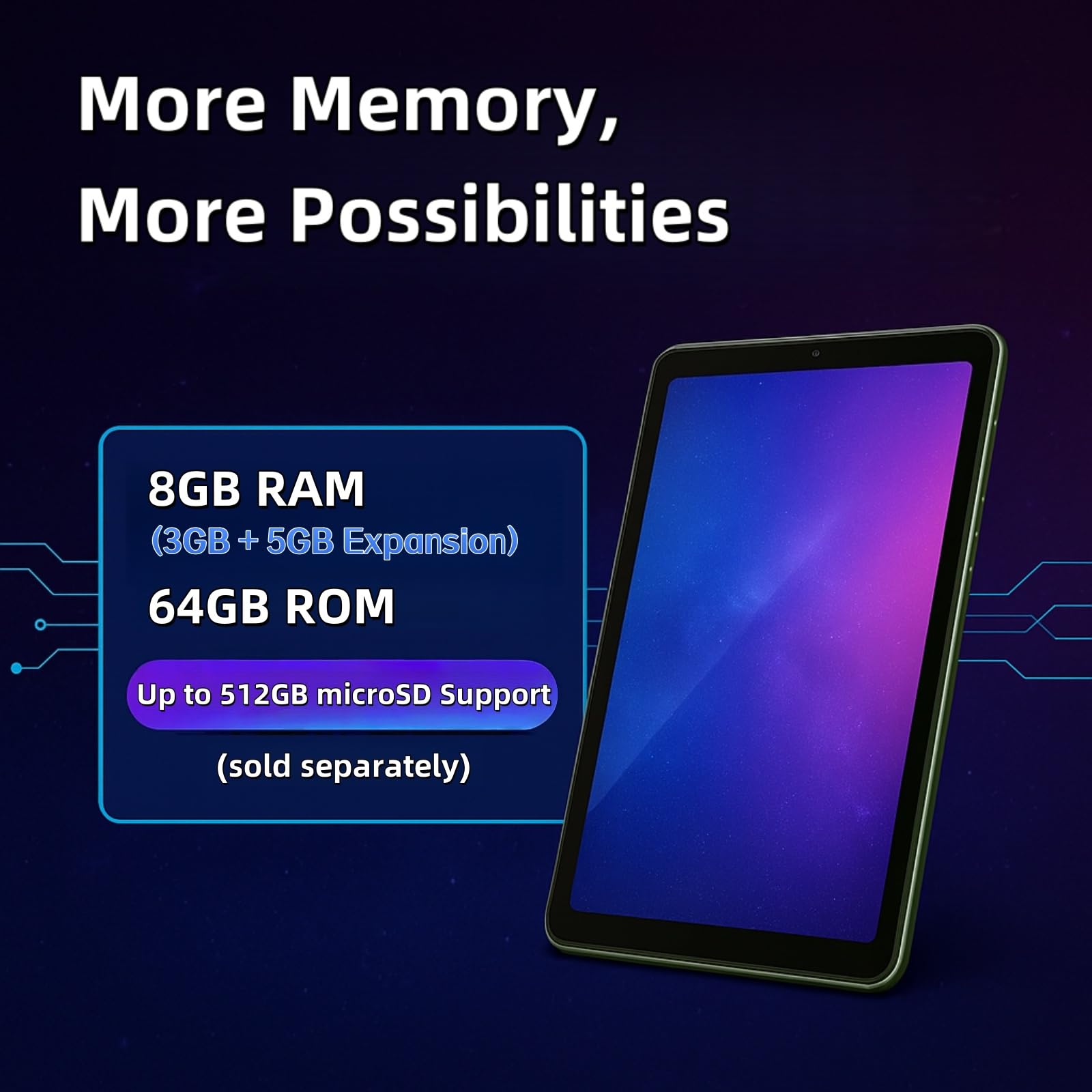 Amazon.com : Ruufuuxy Android Tablet, 8.7