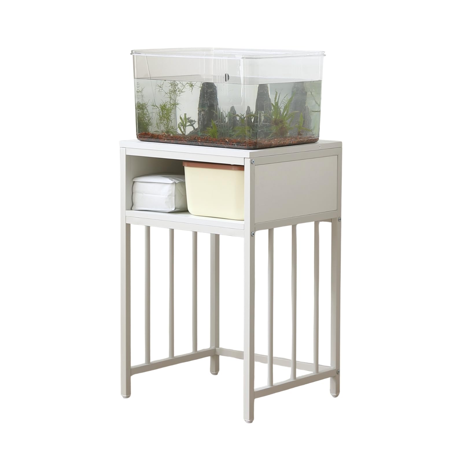 Amazon.co.jp: SOFTSEA 水槽スタンド 水槽台 幅45cm 二段ラック 耐荷重