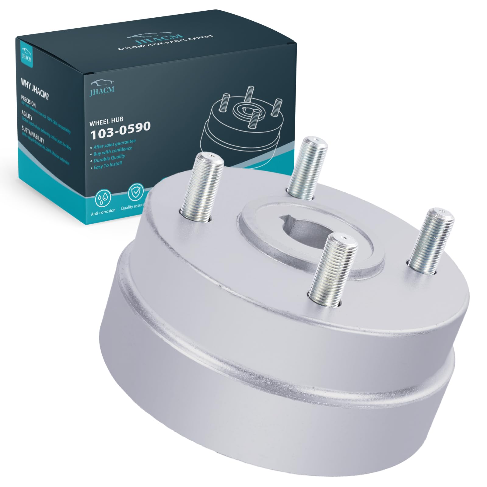 JHACM 103-0590 Wheel Hub Fits for Exmark Lazer Z AC AS CT HP LC XP XS Toro Z Master Replace 1-634927