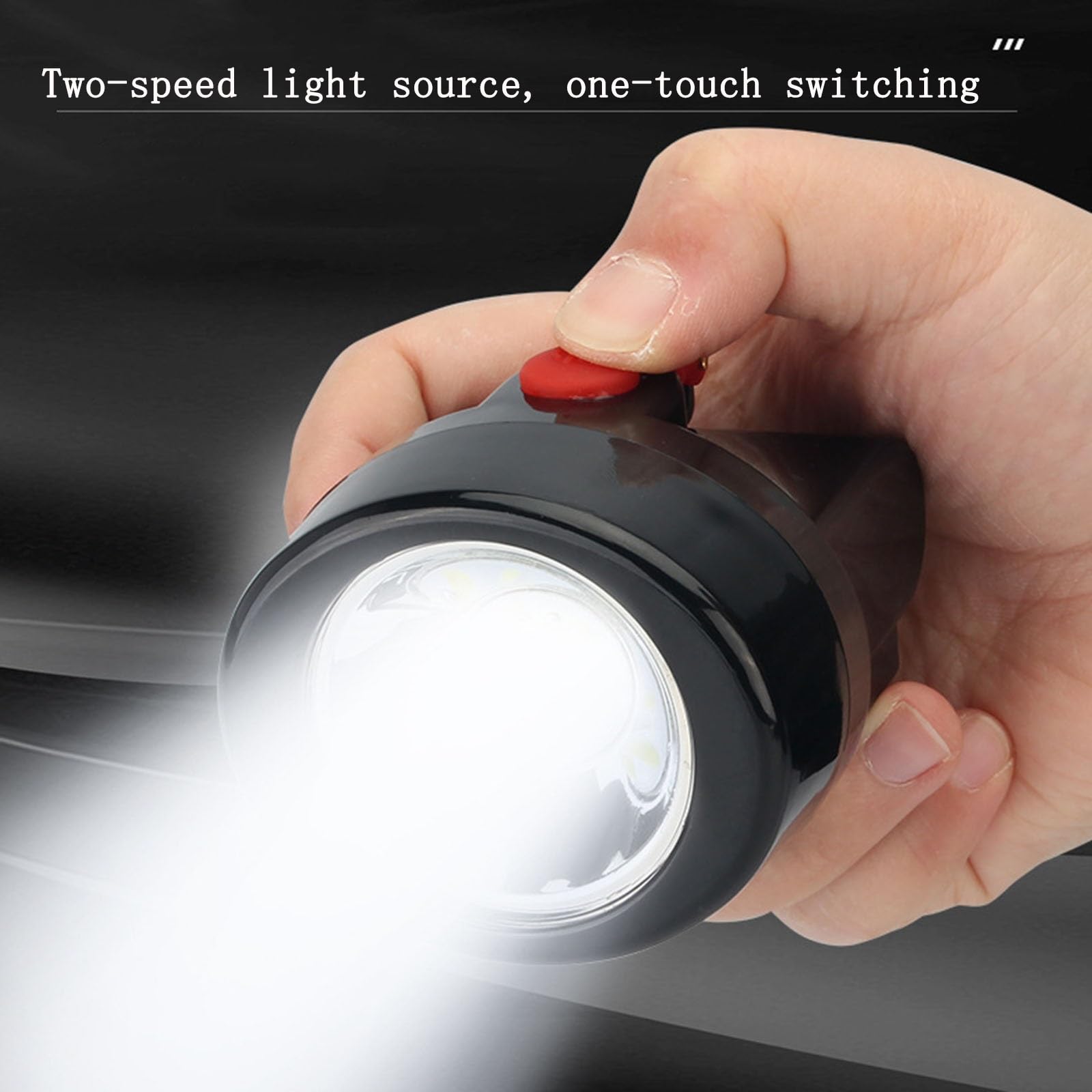 Linterna Frontal LED a Prueba de explosiones for mineros, ultrabrillante, con 2 Modos, Recargable, Resistente al Agua, for Acampar al Aire Libre y Correr