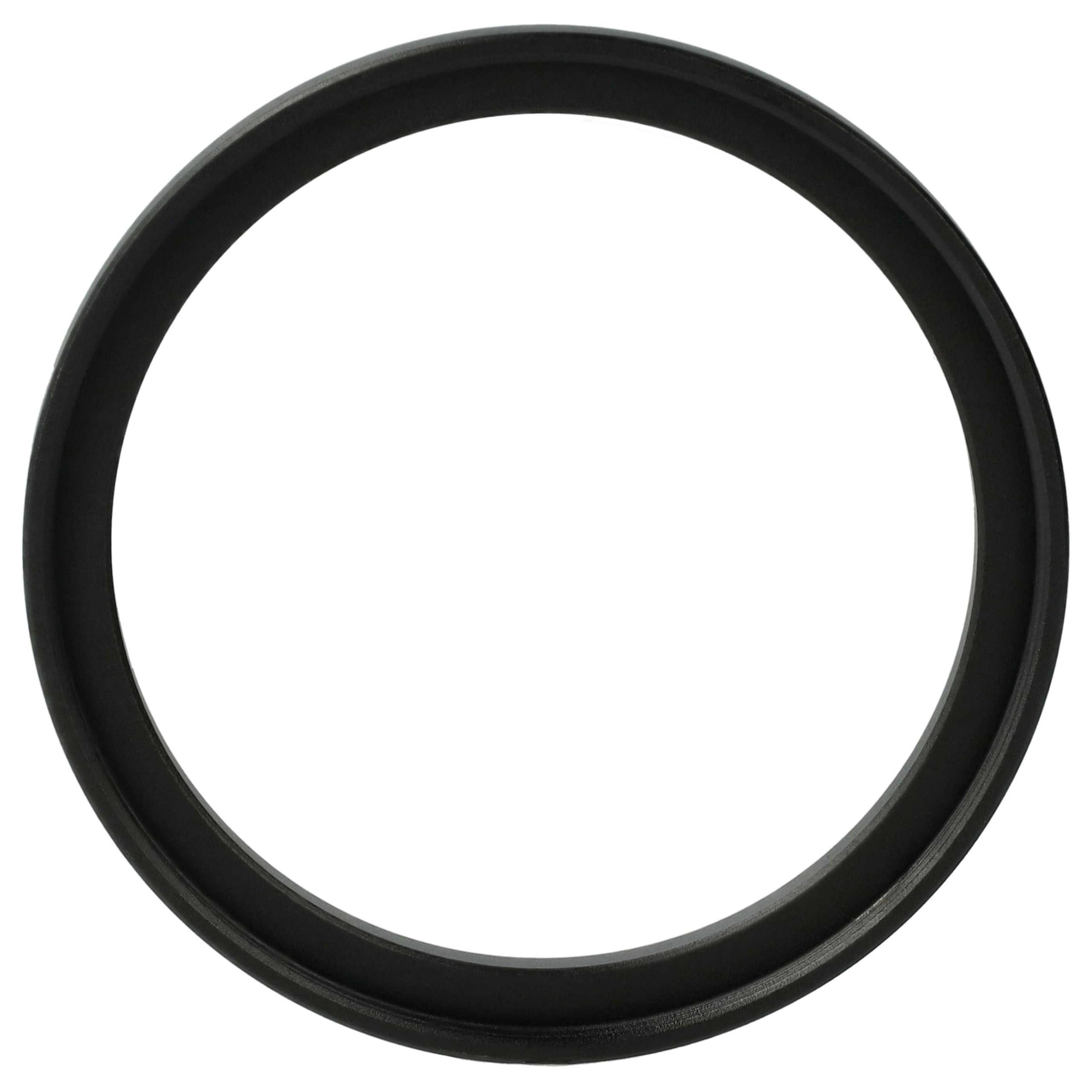 vhbw Adapter Step-Up Ring od 48 mm do 52 mm do obiektywu aparatu – adapter filtra, metal, czarny