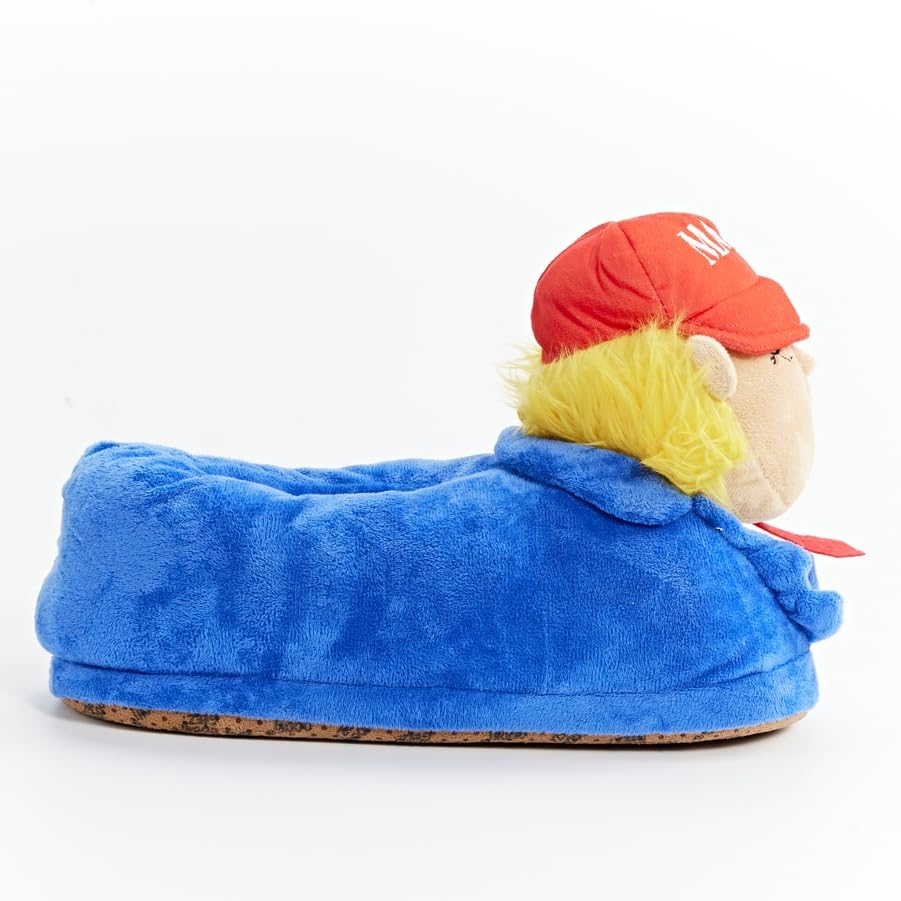 Image of ooohyeah Unisex's Non Slip Fuzzy Novelty Slippers, Indoor Funny Cozy House Shoes for Women & Mens