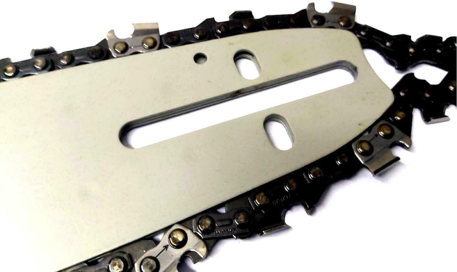 Generico Lama Barra 50 Cm 20" Pollici per Motoseghe a Scoppio 52 CC Set Ricambio Motosega con Catena 76 Maglie Barra Guida