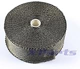 X-Parts PRO Serie 15m x 5cm Titan Hitzeschutzband Auspuff Band Lava Lawa 1016093