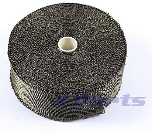 X-Parts 1016093 Ruban de protection thermique en titane 15 m x 5 cm